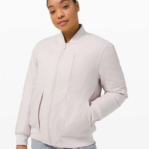 Lululemon Roam Far Wool 3-In-1 Jacket Waterproof Wool Size 4 in Light Chrome